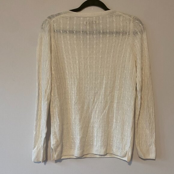 Denver Hayes premium 100% linen sweater SIZE S - Picture 2 of 8